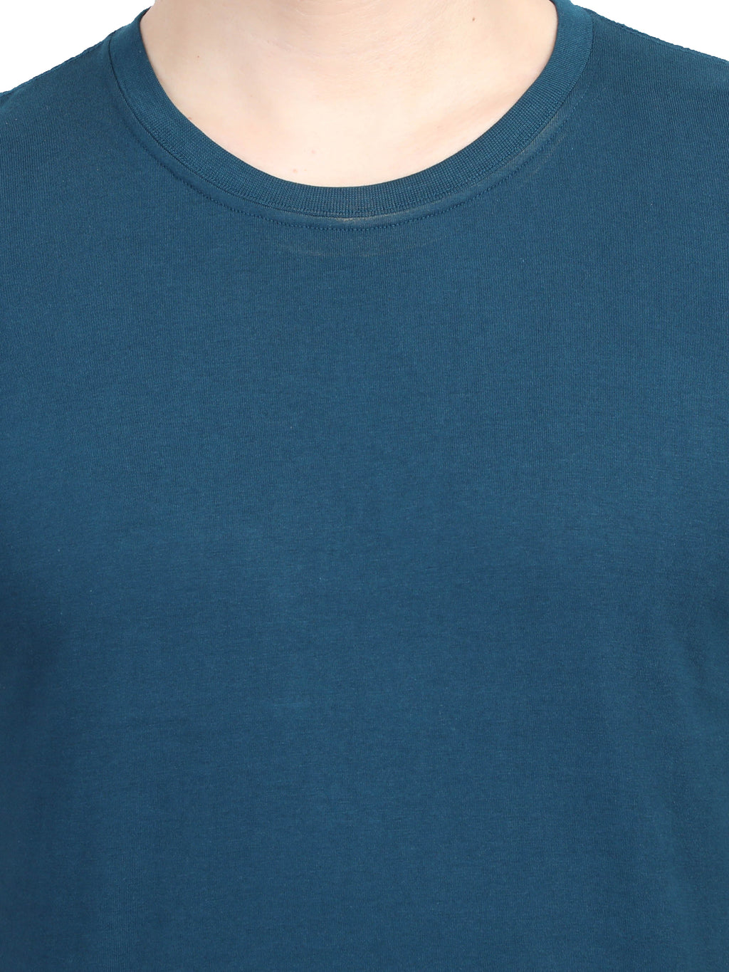 Classic crew neck tee : PETROL BLUE