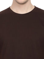 Classic crew neck tee : BROWN