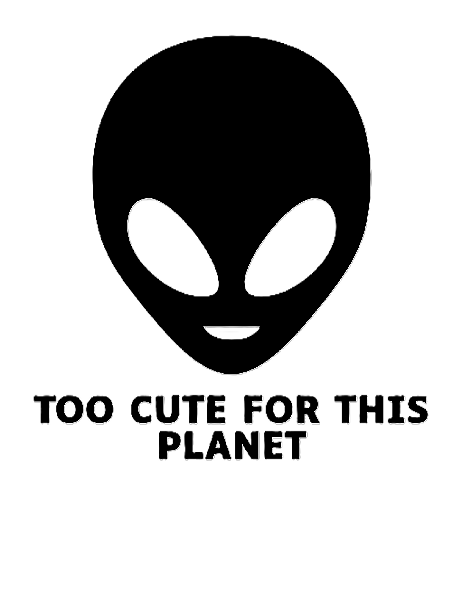 "ALIEN ATTACK" Classic Oversized Graphic Printed T-shirt