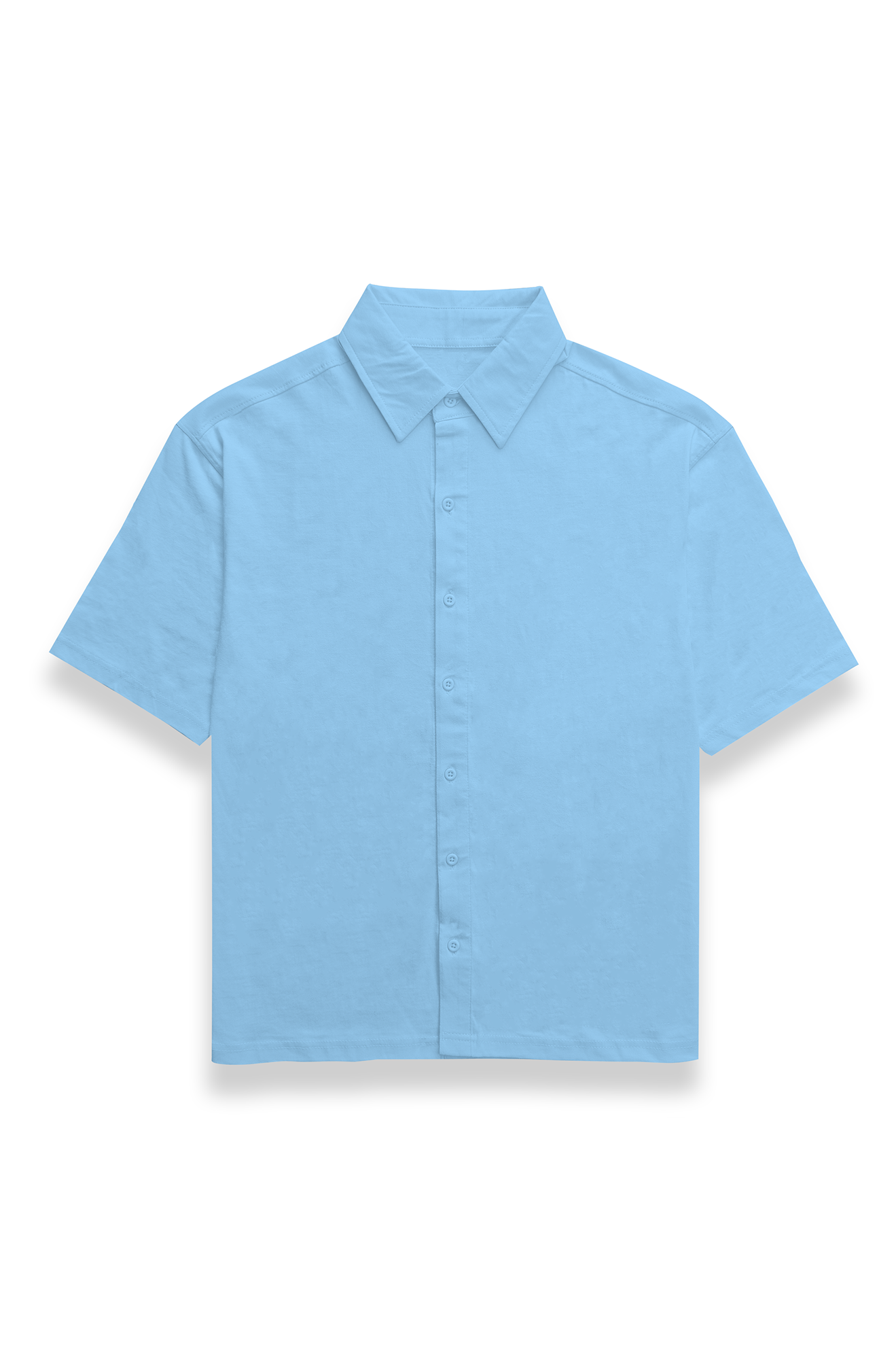 Oversized Shirt : BABY BLUE