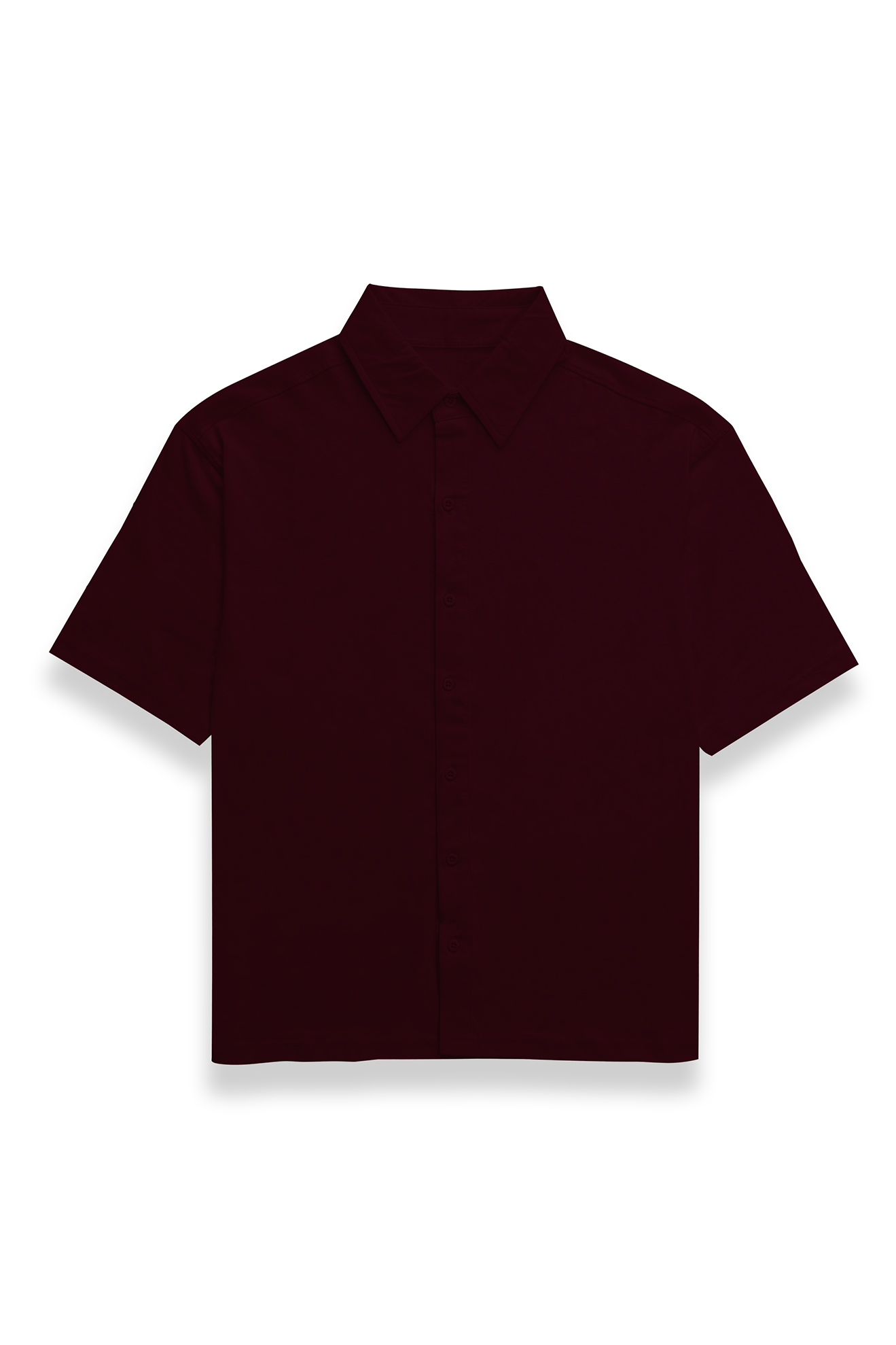 Oversized Shirt :MAROON