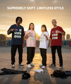 "FOOD OF THE DAY" Terry Oversized  Graphic Printed T-shirt