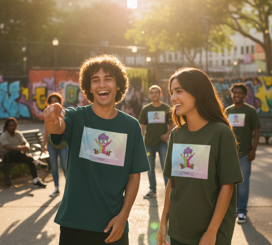 "CLOUD CATCHER " Classic Oversized Graphic Printed T-shirt