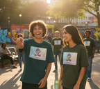 "CLOUD CATCHER " Classic Oversized Graphic Printed T-shirt