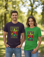 "KAYAK " Round Neck Graphic Printed T-shirt