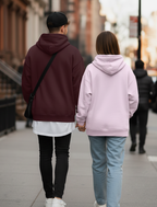 "ABSTRACT" Oversized Graphic Printed Hoodies