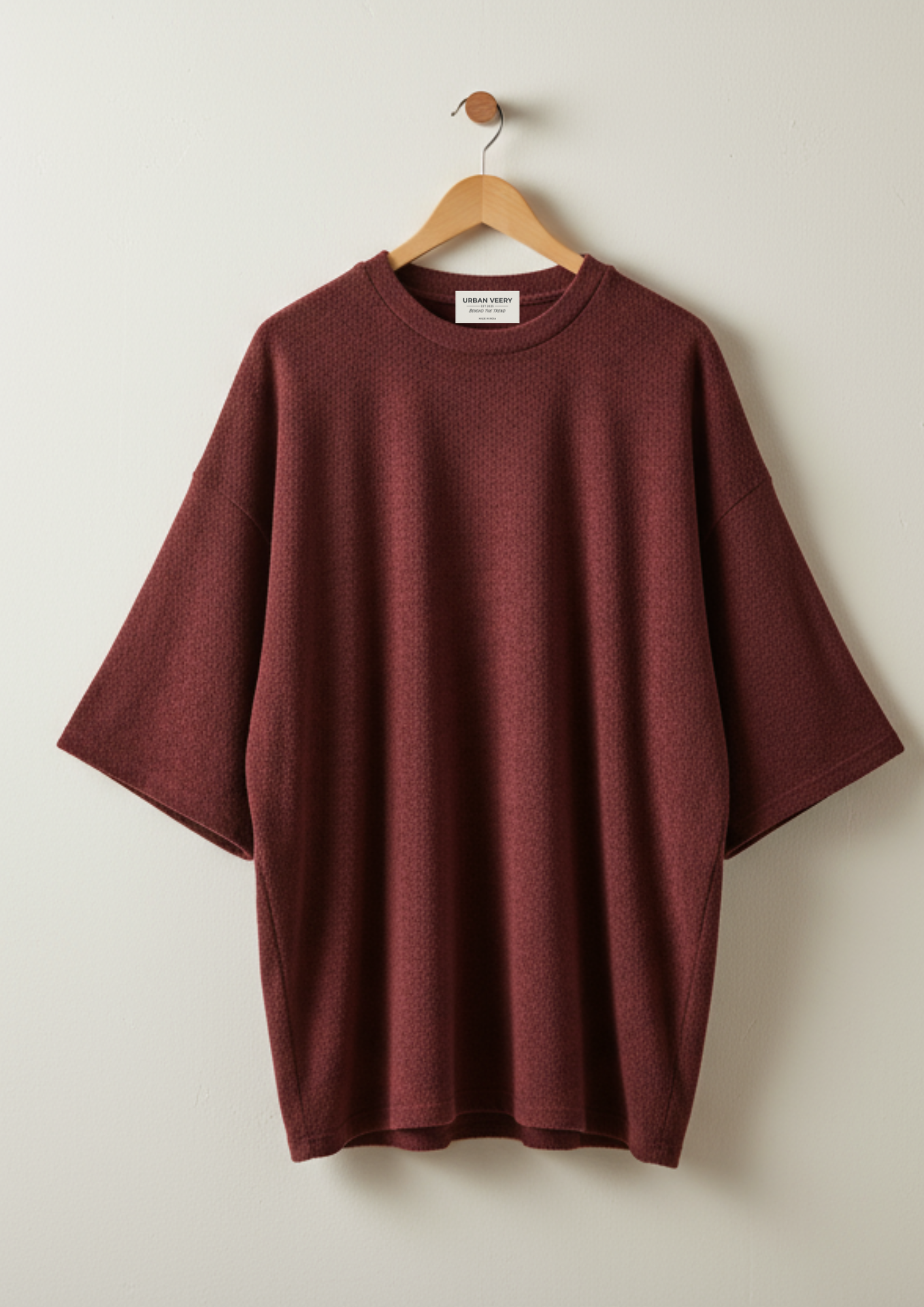 Terry Oversized tee : MARRON
