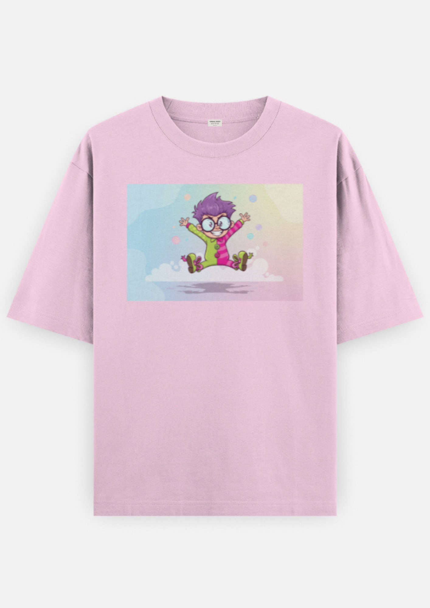 "CLOUD CATCHER " Classic Oversized Graphic Printed T-shirt