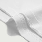 Classic crew neck tee: WHITE