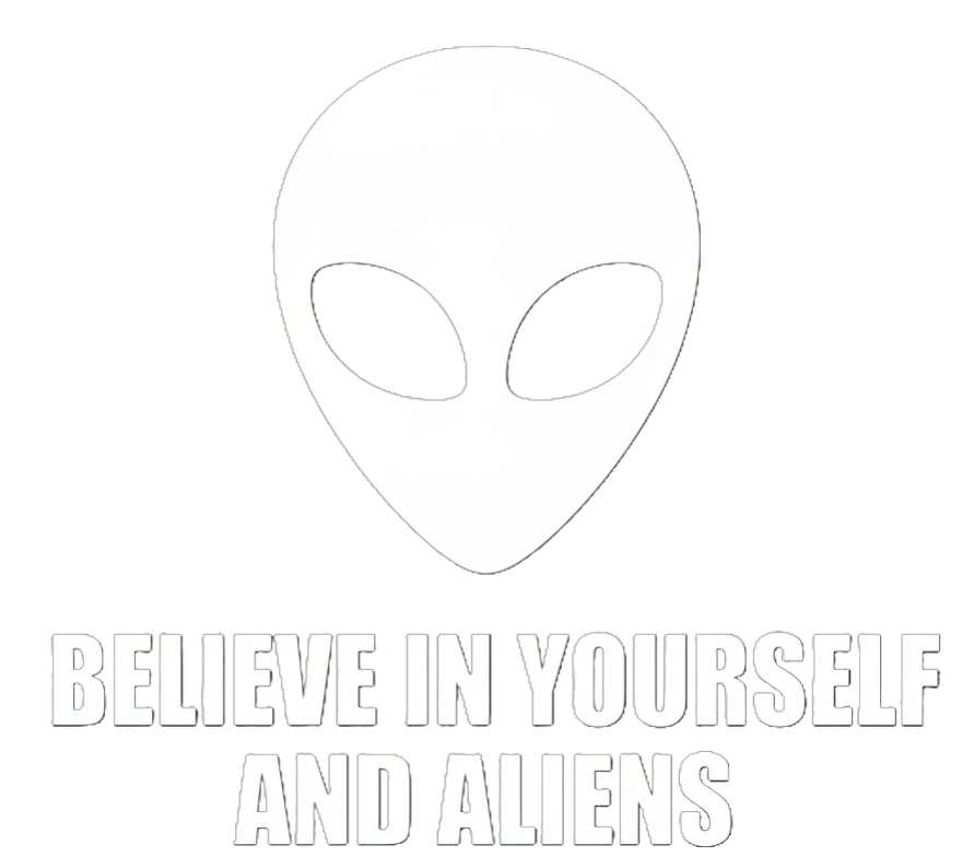 "ALIEN ATTACK" Classic Oversized Graphic Printed T-shirt