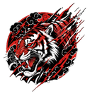 "TIGER" Classic Premium Graphic Printed Hoodie