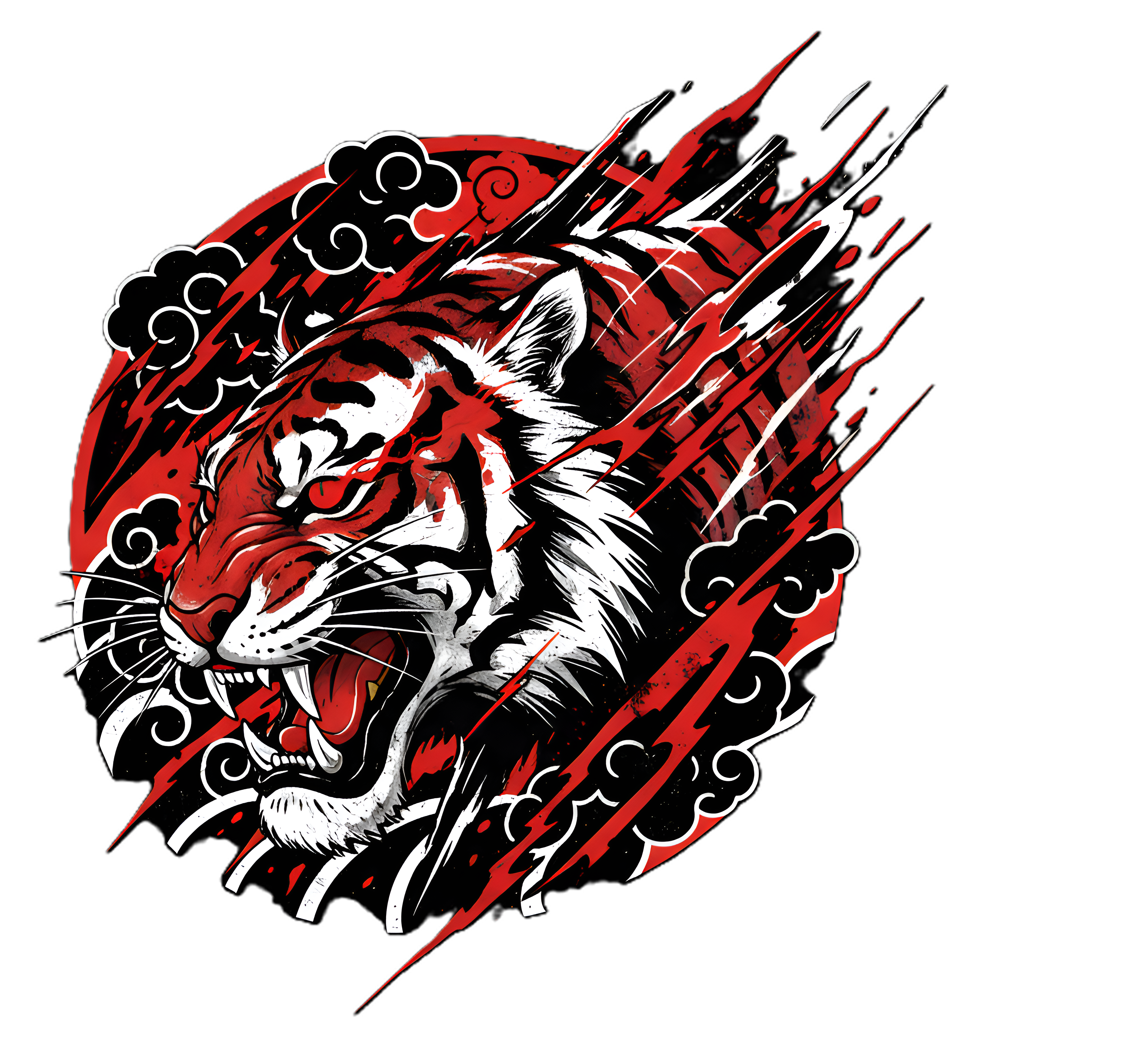 "TIGER" Classic Premium Graphic Printed Hoodie