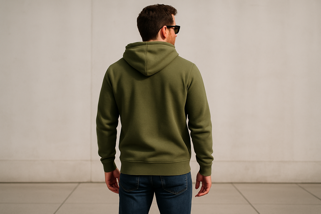 Premium Hoodie : OLIVE GREEN