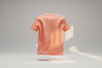 Classic crew neck tee :CORAL