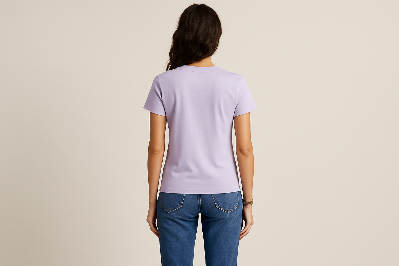 Supima prime tee : LAVENDER