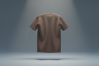 Classic crew neck tee : BROWN