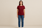 Supima prime tee : MAROON