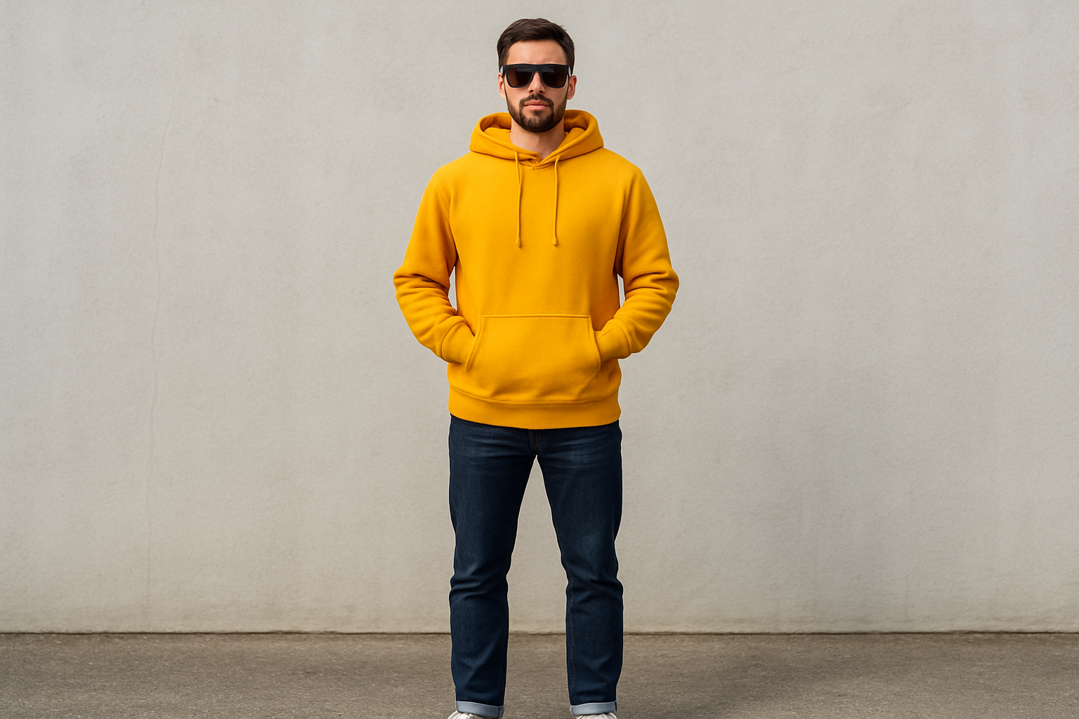 Premium Hoodie : MUSTARD YELLOW
