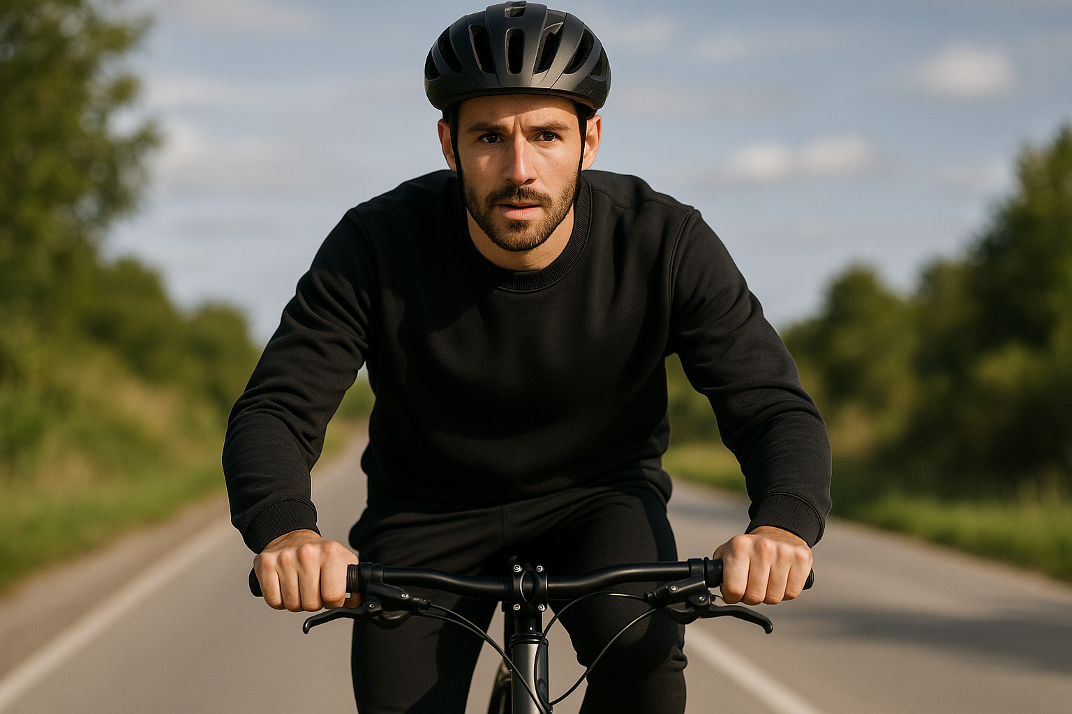 Heavy weight Sweatshirt :BLACK