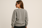 Heavy weight Sweatshirt : GREY MELANGE