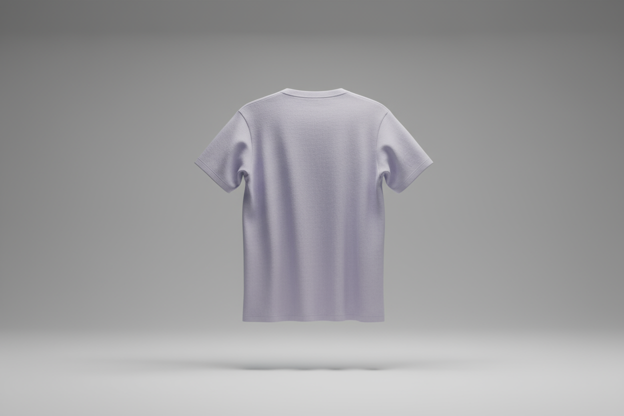 Classic crew neck tee : LAVENDER