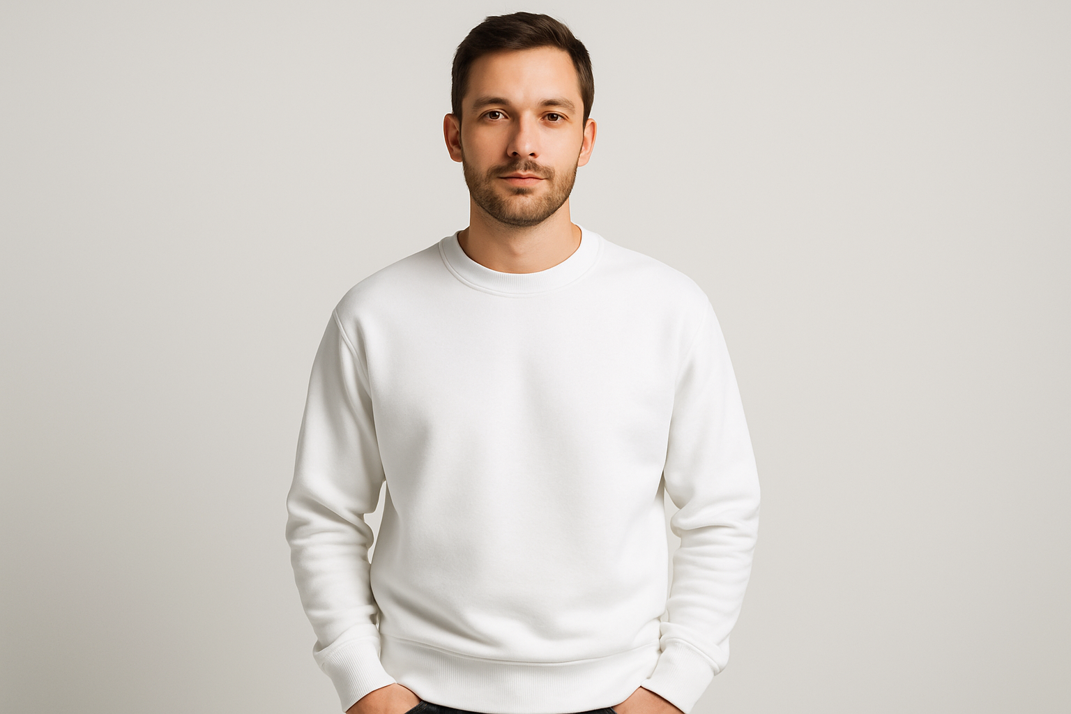 Heavy weight Sweatshirt : WHITE
