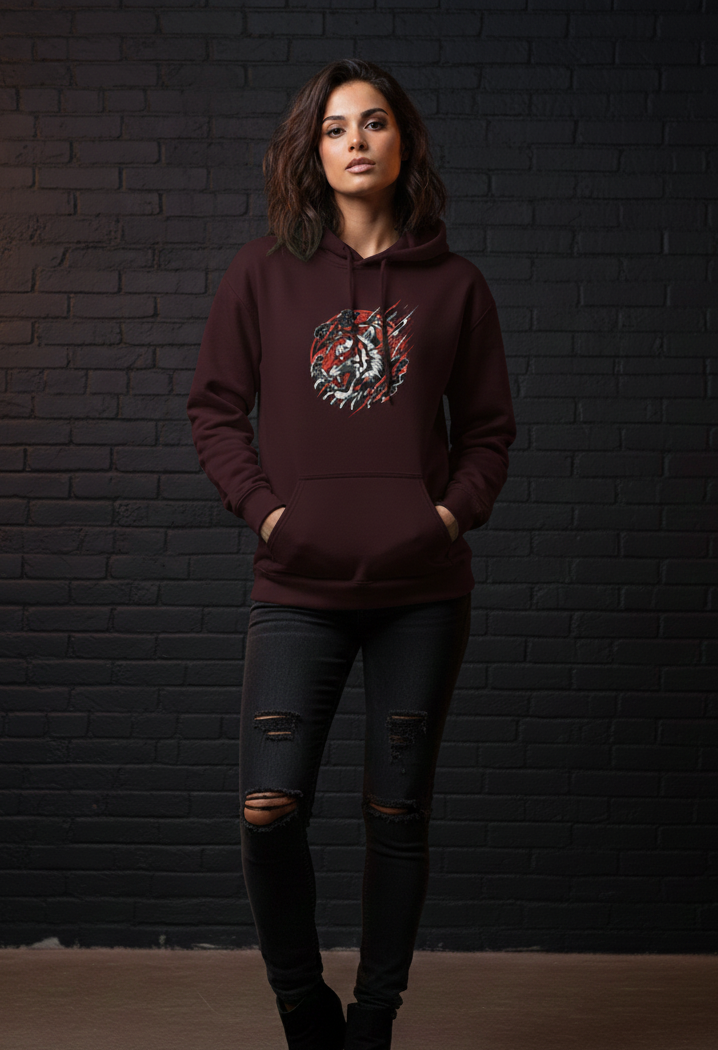 "TIGER" Classic Premium Graphic Printed Hoodie