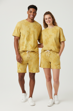 Tie Dye Co-ord : Yellow/White