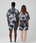 Tie Dye Co-ord : White/Black