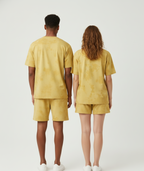 Tie Dye Co-ord : Yellow/White