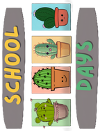 "SCHOOL DAYS"  Oversized Graphic Printed Hoodies