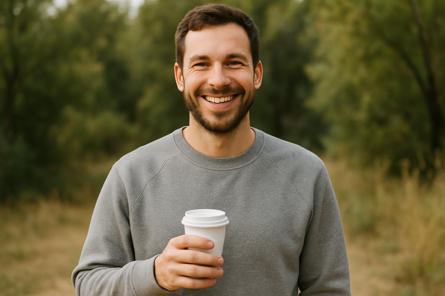Heavy weight Sweatshirt :MELANGE GREY