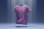 Classic crew neck tee : PURPLE