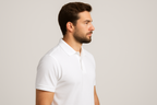 Classic Polo collar tee : WHITE