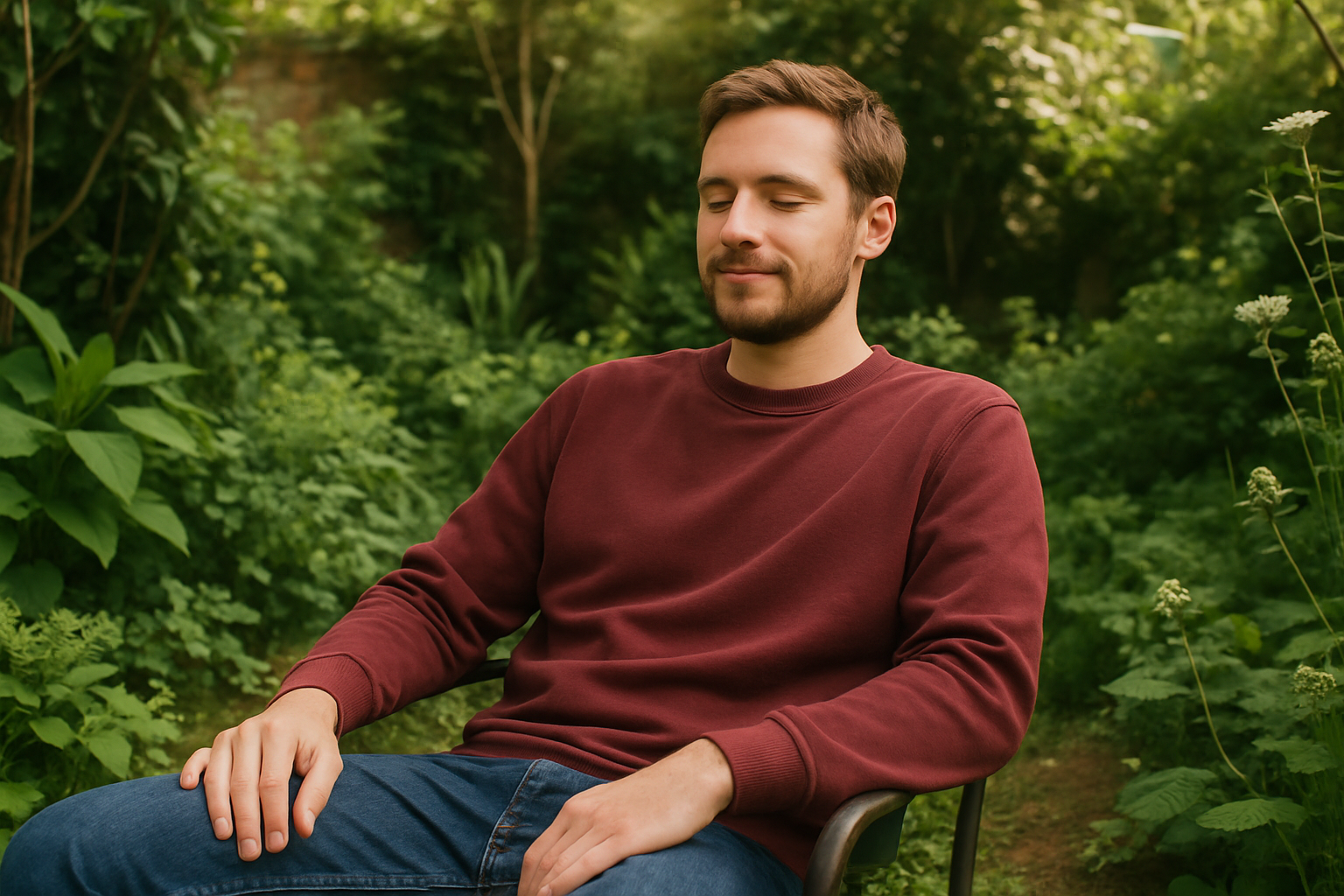 Heavy weight Sweatshirt : MAROON