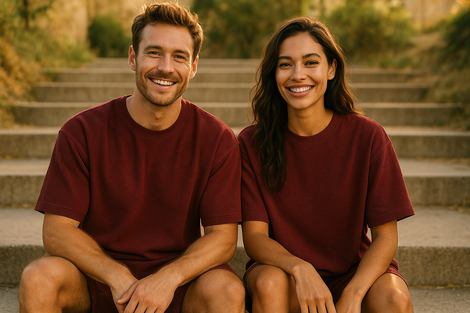 Terry Oversized tee : MARRON