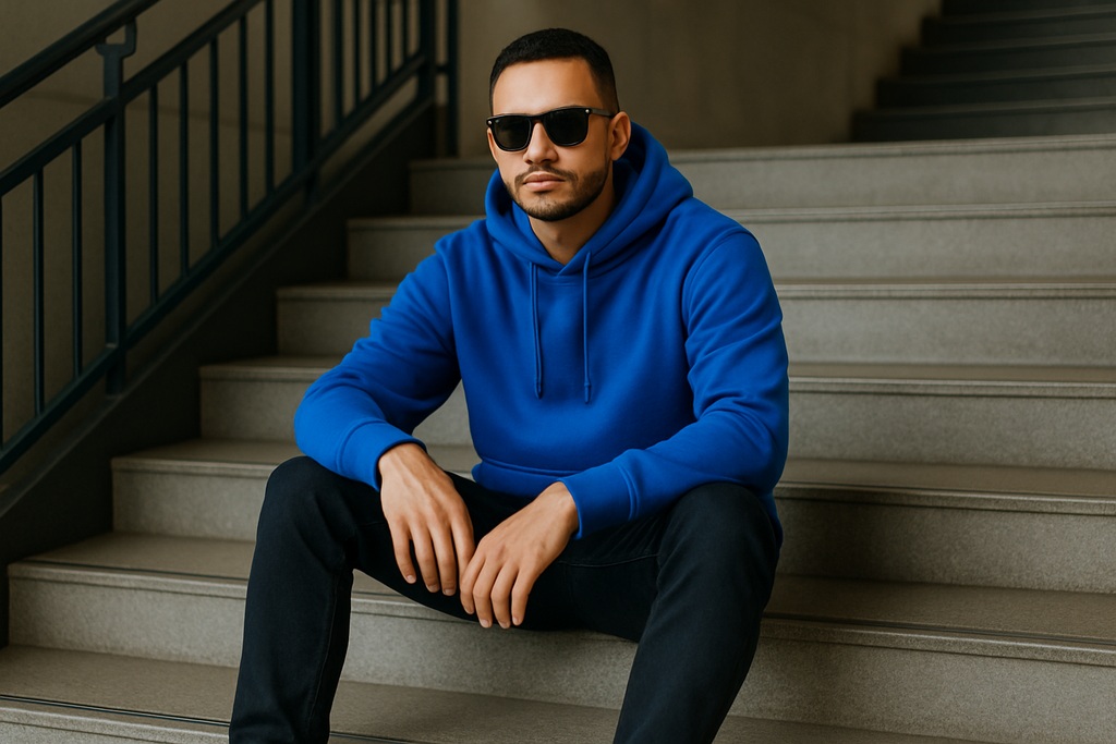 Premium Hoodie : ROYAL BLUE