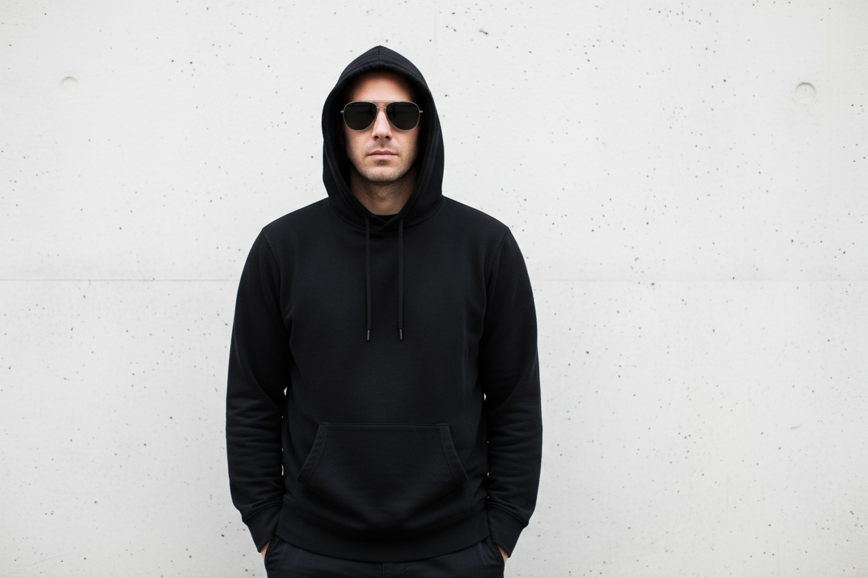 Premium Hoodie : BLACK