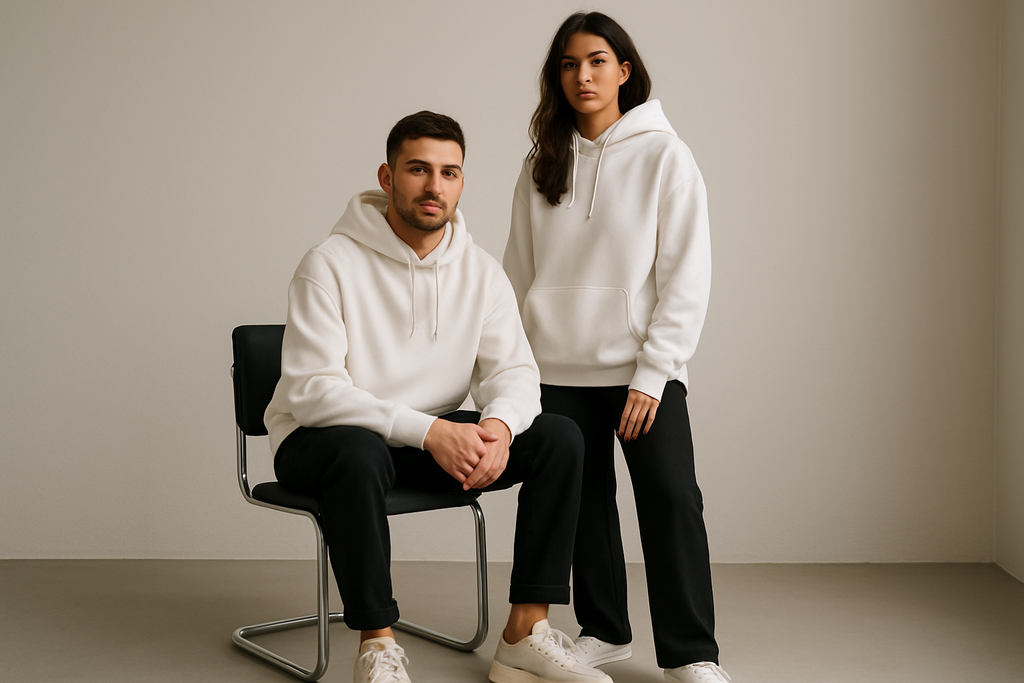 Oversized Hoodie : WHITE