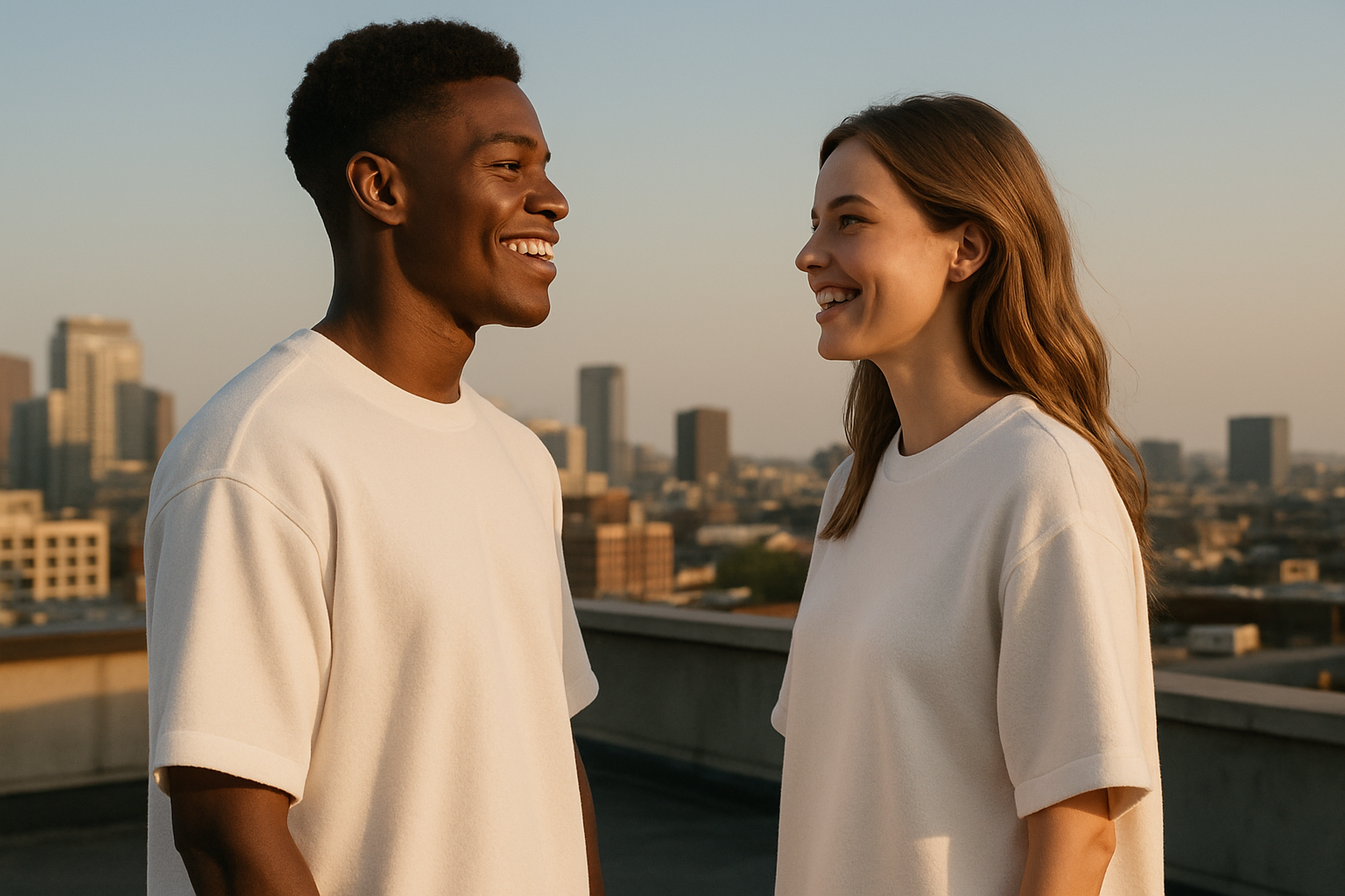Terry Oversized tee : WHITE